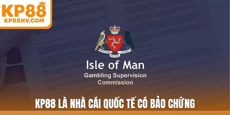 KP88 là nhà cái quốc tế có bảo chứng